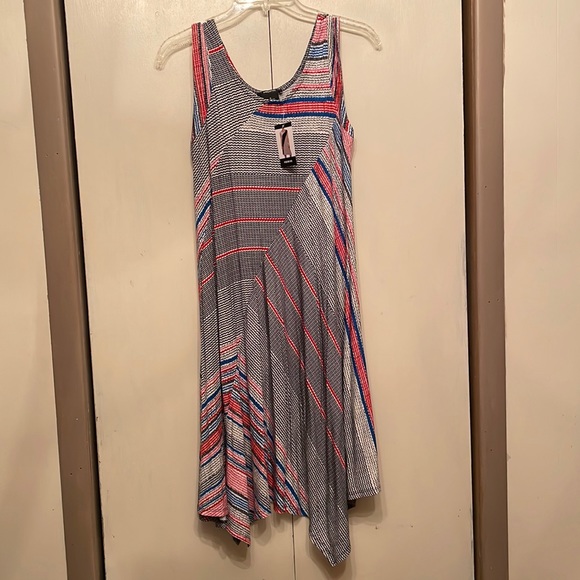 Premise Digital Stripe Multicolored Dress Small - Picture 1 of 3